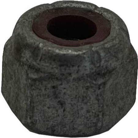 SUBURBAN BOLT AND SUPPLY Lock Nut, 7/16"-14, Steel, Plain A04202800NU